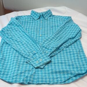 Southern Tide Blue Casual Button Down Shirt